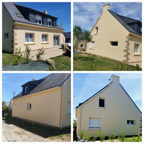 Nettoyage, traitement et mise en peinture d'une maison crac'h(2)