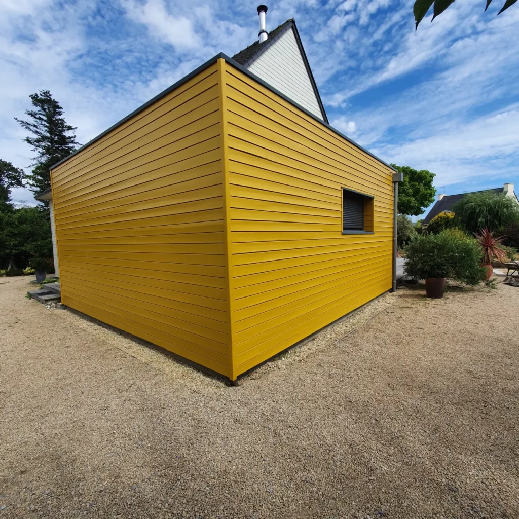 Rénovation d'une extention bois Erdeven(4)